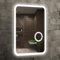 Home Glow Venti LED Badezimmerspiegel 60x80cm mit Beleuchtung & Anti-Beschlag, Badspiegel mit LED Licht, Wandspiegel & Make-up Spiegel beleuchtet
