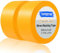 Taiyeestar 2 Rollen Malerkrepp, Goldband Klebeband, Profi-Kreppband für Malerband, Abdeckband Malertape Klebeband Washi Tape Gold Papiertape Selbstklebend (50 mm x 50 m)