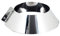 ALLINOX Scossalina Canna Fumaria Collare Conico Copriforo Acciaio INOX AISI 304 Rosone Faldale Camino (DIAMETRO 80)