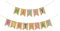 Happy Birthday Girlande - Sackleinen Vintage Leinen Banner, Geburtstagsdeko Flagge Wimpelkette für Party Babydusche DIY Dekoration
