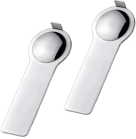 VLYX Nomination Charm Tool, 2 Pcs Italian Charm Bracelet Tool, Stainless Steel (Silver)