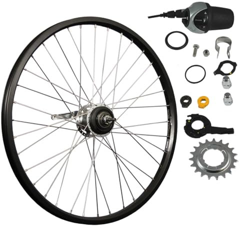 Laufrad 26 Zoll Hinterrad Ryde Andra 40 Shimano Nexus 7 Gang Nabenschaltung RBN schwarz