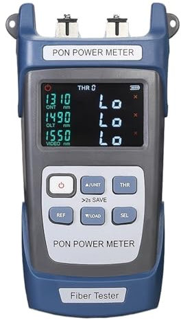 350U/A Handheld Fiber Optical PON Power Meter FTTX/ONT/OLT 1310/1490/1550nm -Network Testers(350U -UPC port)