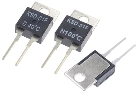 5 STÜCKE KSD-01F Temperaturschalter TO220 Schließer H und Öffner D 0 Grad-150 Grad(80C,H (Normally Open))