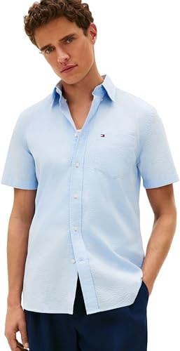 Tommy Hilfiger Seersucker SOLID SS RF Shirt