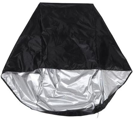 JOINPAYA Fahrradanhänger Abdeckung Oxford Pu Beschichtung Schutzhülle für Hundeanhänger Faltbar Langlebig Outdoor Schutz 84x140x99cm