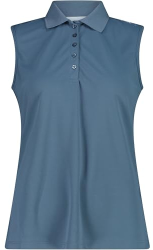 CMP Damen Funktions Polo T-Shirt, Space, L
