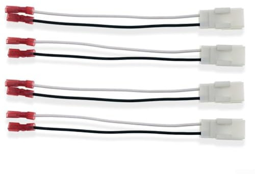Brass Terminal Speaker Adapter Harness 4-Pack No Brass Terminal