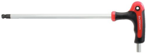 KS Tools 151.8139 Clé male 6 pans sphérique 12 mm à poignée en T