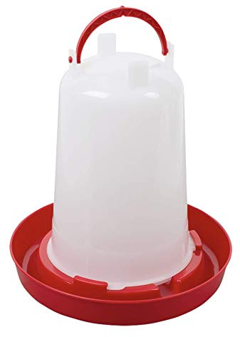 Eton Tusk Plastic Drinker - Available in 3 sizes for chickens and avaries (3L)