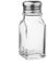 Olympia CE326 1X Nostalgic Salt And Pepper Shaker 100X40mm Glass Cruet Pot Kitchen Tableware,100(H)x 40(Ø)mm