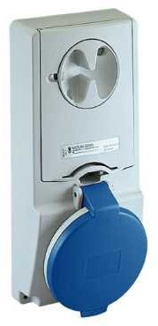 Schneider 82143 Prise Murale Verrouillée 32 a 3 P+E 200-250 V Ac Ip44