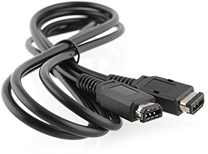 WICAREYO 2 Spieler Link Kabel Kabel Adapter für GameBoy Pocket GBC GBP