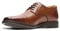 Clarks Men's Tilden Cap Derbys, Brown (Dark Tan Leather), 8.5 UK