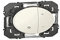 Legrand 600060 Variateur toutes lampes dooxie, 2 fils sans Neutre, finition blanc