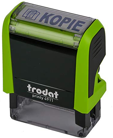 Trodat Printy 4911 apfelgrün KOPIE BLAU