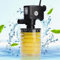 Pompe à Air d'Aquarium, Silencieuse 3 en 1 Pompe d'aérateur d'oxygène Filtraiton avec Air Diffuser Pierre pour Aquarium Fish Tank