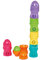 Toomies Tomy E73083C Versteck und Quieck Eier, Stapeleier Set, Lernspielzeug durch Farben und Quietschen, Das perfekte Ostergeschenk, Spielzeug für Babys, Krabbler und kleine Kinder ab 6 Monaten