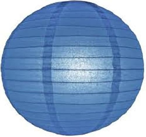 Lampion schwer entflammbar dunkelblau 75 cm