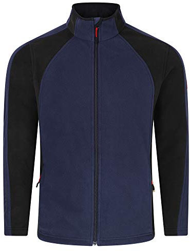 Engelbert Strauss Fleecejacke Atmungsaktiv Windabweisend Wärmend Dryplexx Micro (Dunkelblau, M)