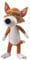 Bandai - La Granja de Zenón - Peluche Musical Lobo Beto AR80006 Multicolor Juega con los Personajes de la Granja de Zenón: Juguetes Auténticos, Peluches de Calidad.