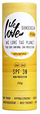 We Love The Planet WLTP Natürlicher Sun Stick LSF 30 (6 x 50 gr)