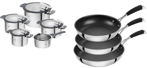 Zwilling 5er Simplify Set 3er Set Poletto Pfannen