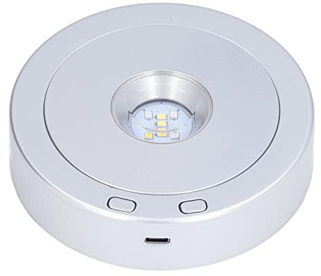 Base d'affichage LED, présentoir rotatif 7 couleurs avec fond et câble antidérapants, rechargeable par USB et alimenté par batterie, base lumineuse ronde à changement de couleur pour verre cristal