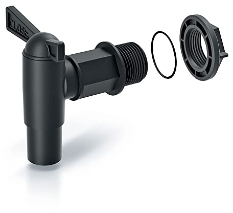 Zubehör für Wassertank – Wasserhahn CANTAP 2, Maße (mm) 150 x 40 x 160 cm, schwarz