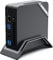 MINISFORUM UM690L Mini PC sottile, mini computer AMD Ryzen 9 6900HX (8C/16T, fino a 4,9 GHz), 32 GB LPDDR5 e 1 TB SSD PCIe 4.0, DP/HDMI 2.1/USB4, 4 x USB tipo A, WIFI6E/BT5.3