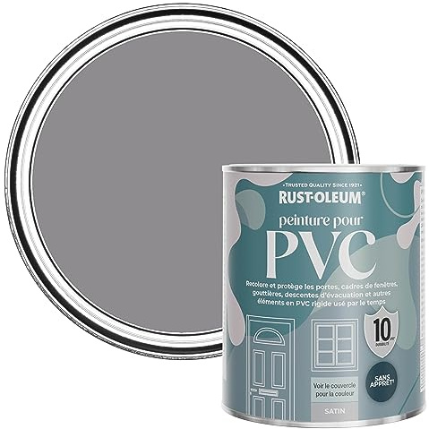 Rust-Oleum Purple uPVC Door and Window Paint In Satin Finish - Iris 750ml