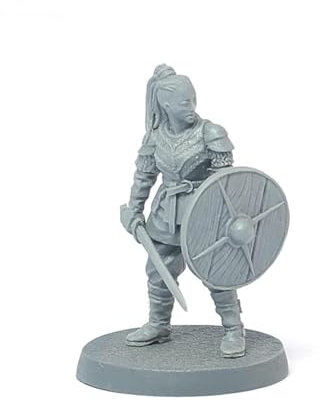 Brother Vinni Shield Maiden Wargame Miniature SAGA 28mm, Resin