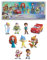 Disney 100 Spirited Adventures, Sammelspielzeug mit Disney-Charakteren, enthält 8 Verschiedene Figuren, 100% offizielles Lizenzprodukt, 12 zum Sammeln, 3 Jahre, berühmt (DED16B00)