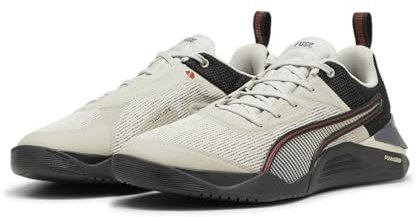 PUMA Herren Fuse 3.0 Trainingsschuhe 44.5 Vapor Gray Mars Red Black
