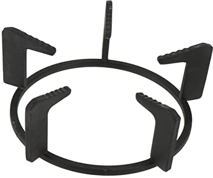 LIFKOME Gasherd Halterung Wok-stützgestell Bratpfannen Topfhalter Für Gasherd Pfannenhalter Gasherd Pfannenständer Wok-ständer Herduntersetzer Ringe Rostfreier Stahl Topfkreis Gusseisen