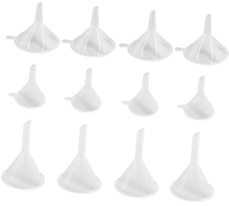 Zerodeko 60piezas Embudo De Plástico Unidades Embudo Separador De Líquidos Pequeño