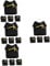 Toyvian 16 Pcs Graduation Season Decoration Bottled Coat Fabric