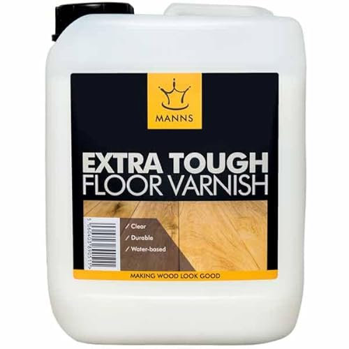 Manns Extra Tough Floor Varnish, 100ml Pot (High Gloss)
