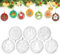 PHOGARY Moule Silicone Décoration de Noel, Moule Résine Boule de Noël Resine Epoxy Suspension Noel pour Décoration de Pendentifs Sapin Cadeaux DIY