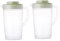 Cabilock Cold Beverage Jugs Drinks Pitchers Lids Green Jug Home Beverage Pitcher Cold-Resistant Water Kettle