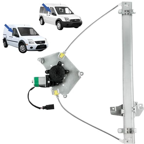 STARKIT PERFORMANCE Elevalunas compatible para Transit Connect 1 y Tourneo Connect 1 (2002-2013) CON MOTOR | DELANTERO DERECHO (pasajero). 5182969, 1493635, 4523918, 2T14V23200BJ