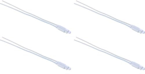 IXTRIMA luce di cortesia, lampada led, luce spia BIANCO 0.5W 220V Compatibile con Bticino Living e Matix set 4pz