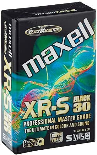 Maxell SE-C 30 XRS Black S-VHS-C Super Qualität