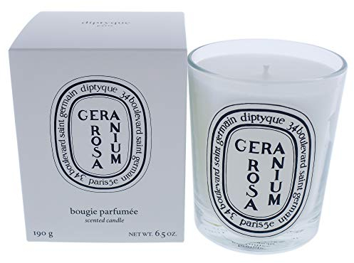 Diptyque Scented Candle - Geranium Rosa 190g/6.5oz