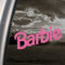 BARBIE Pink Decal Doll Princess Car Truck Window Pink Sticker