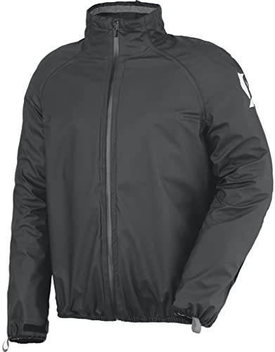 Scott Ergonomic Pro DP Motorrad/Fahrrad Regenjacke schwarz 2025: Größe: M (46/48)