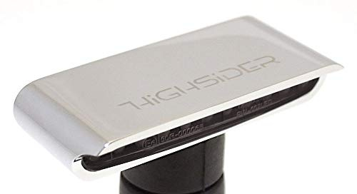 Highsider LED-Blinker STRIPE mit Universal Alu-Gehäuse verchromt