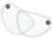 Seac Unisex-Adult Italia DX Optische Glaeser Fuer Rechts, Korrekturlinse für Tauchermaske, durchsichtig, 2