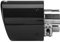Broco Auspuffblende Auspuffrohr, Carbon-Faser-Art-Auto-Modified Einzel Outlet Auspuff Schalldämpfer Spitze Schwanz Throat 63-114mm