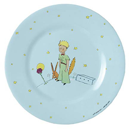 Petit Jour Paris - PP920P - Assiette à dessert Le Petit Prince 20 cm - Parfaite pour le dessert Bleu